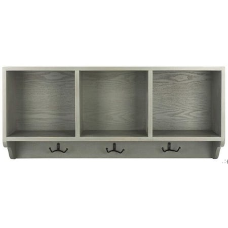 Safavieh Alice Wall Shelf, French Grey - 15 x 9.1 x 33.5 in. AMH6566K